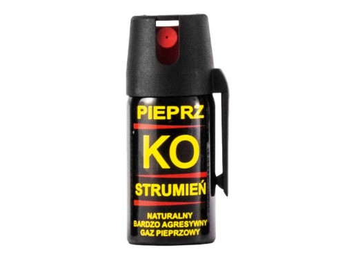 Gaz obronny pieprzowy KO 40 ml Jet - strumień , żel | RZESZÓW