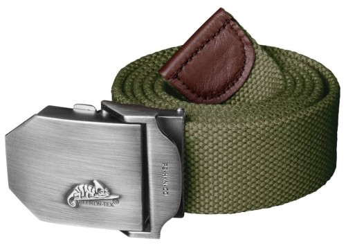 Pas pasek Helikon Logo Olive Green | RZESZÓW
