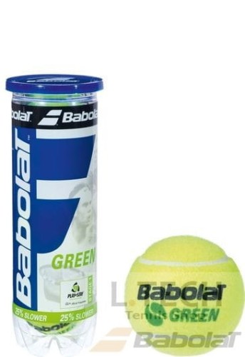 BABOLAT Mid / Green - 3 szt. - piłki treningowe dla początkujących | RZESZÓW
