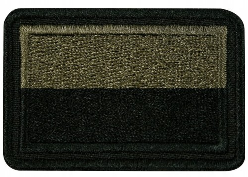 Emblemat - naszywka - flaga Polska, PL, green| RZESZÓW