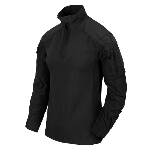 Bluza Helikon MCDU Combat Shirt - NyCo Ripstop - czarna | RZESZÓW