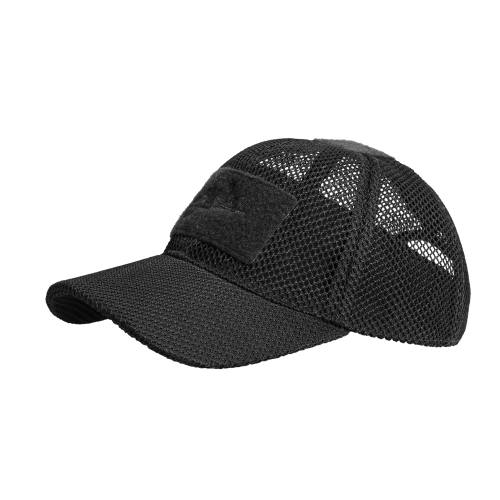 Czapka z daszkiem wentylowana HELIKON Mesh Czarny | RZESZÓW