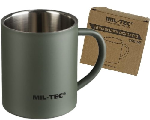 Kubek termiczny MIL-TEC, stal nierdzewna 300 ml | RZESZÓW
