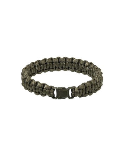 Bransoletka survivalowa paracord MIL-TEC olive green L | RZESZÓW