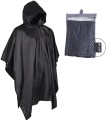 Poncho przeciwdeszczowe MIL-TEC, czarne | RZESZÓW