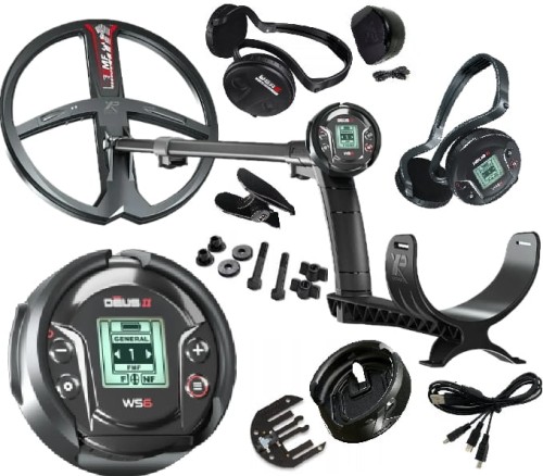 XP Deus II 28 FMF - WS6 Master + słuchawki WS AUDIO | wykrywacz metali Deus 2 | DEUS2-28FMFWS6