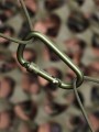 Karabińczyk z zabezpieczeniem Dominator, olive green | RZESZÓW