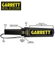 GARRETT Super Scanner V | wykrywacz metali do kontroli osobistej, SuperScanner | ORYGINALNY