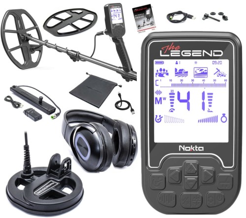 NOKTA The LEGEND Pro 12" LG30 + 6" LG15 - wykrywacz metali + SŁUCHAWKI + AKU | RZESZÓW