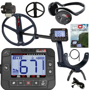 XP ICON X 11"FMF + WSA ST |  wodoodporny wykrywacz metali | ICONX-28FMFRCWSAST