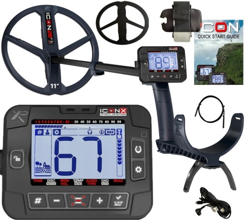 XP ICON X 11"FMF | wodoodporny wykrywacz metali | ICONX-28FMFRC