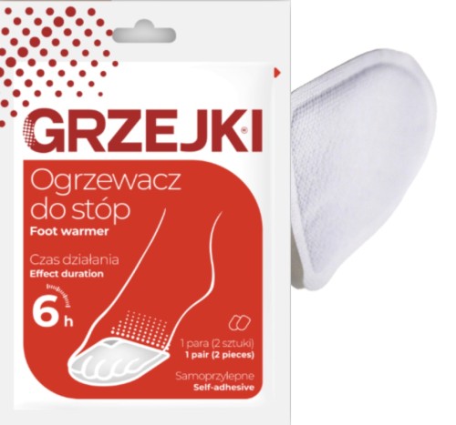 Ogrzewacz do stóp nóg 1 para (2 szt.), Grzejki | RZESZÓW