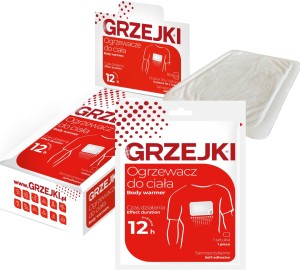 Ogrzewacz do ciała 10 szt. Grzejki | RZESZÓW