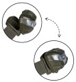 Wojskowa latarka czołowa MIL-TEC HEAD LAMP (CREE XPE) - 200 lm, czołówka - OLIVE GREEN | RZESZÓW