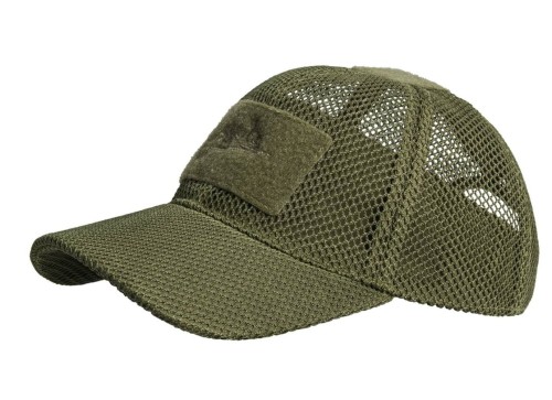 Czapka z daszkiem wentylowana HELIKON Mesh Olive Green | RZESZÓW