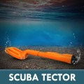 QUEST | DETEKNIX Scuba Tector | black + OSŁONA | 60m - podwodny wykrywacz metali / dla nurka / pinpointer