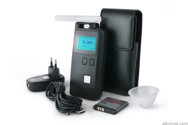 Alkohit x100 z drukarką przenośną - alkomat elektrochemiczny | RZESZÓW
