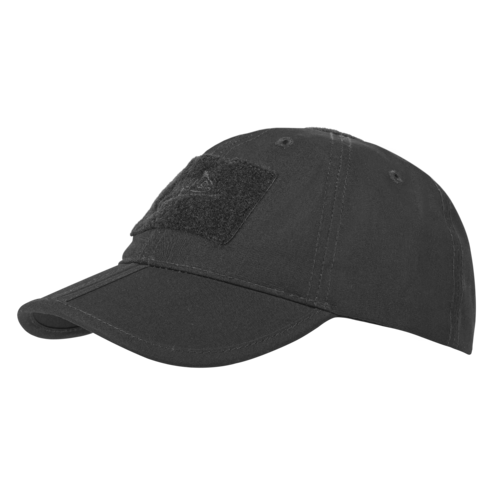 Czapka Helikon Baseball FOLDING - czarna | RZESZÓW