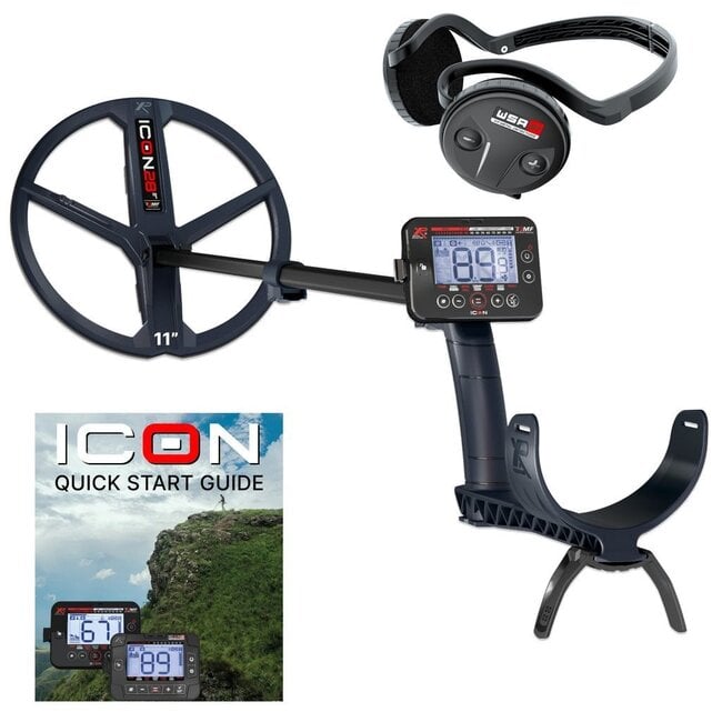 XP ICON 11"FMF + WSA ST| wodoodporny wykrywacz metali | ICON-28FMFRCWSAST