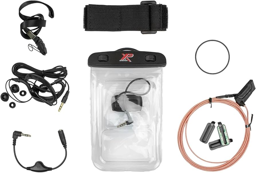 Zestaw podwodny XP DEUS: Antena 250cm + etui wodoszczelne + słuchawki wodoodporne | D-KITC