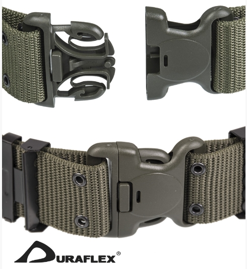 Pas taktyczny LC2 Combat Duraflex MIL-TEC - olive green - L | RZESZÓW