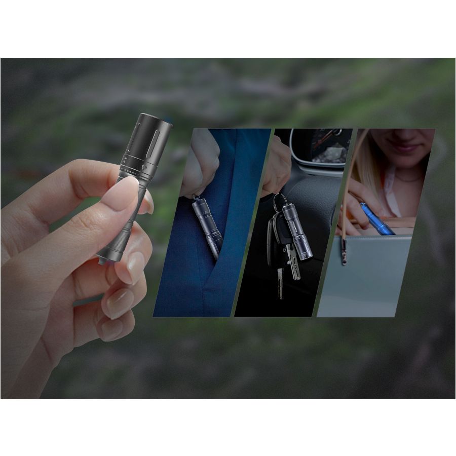 Mocna mini latarka LED Fenix E01 - 100 lm | RZESZÓW