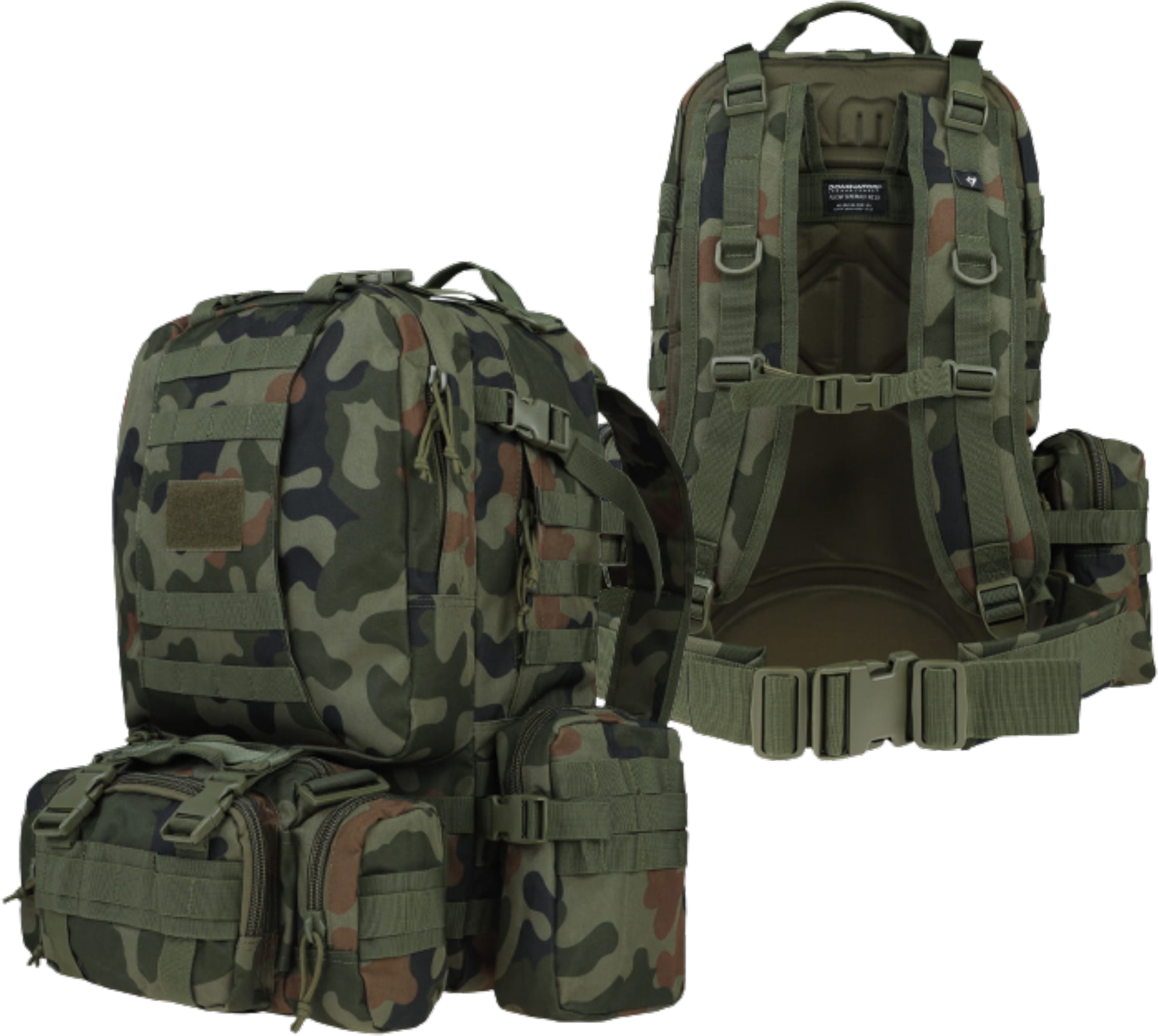 Plecak Dominator SUPERPACK 50l - woodland WZ.93 | RZESZÓW