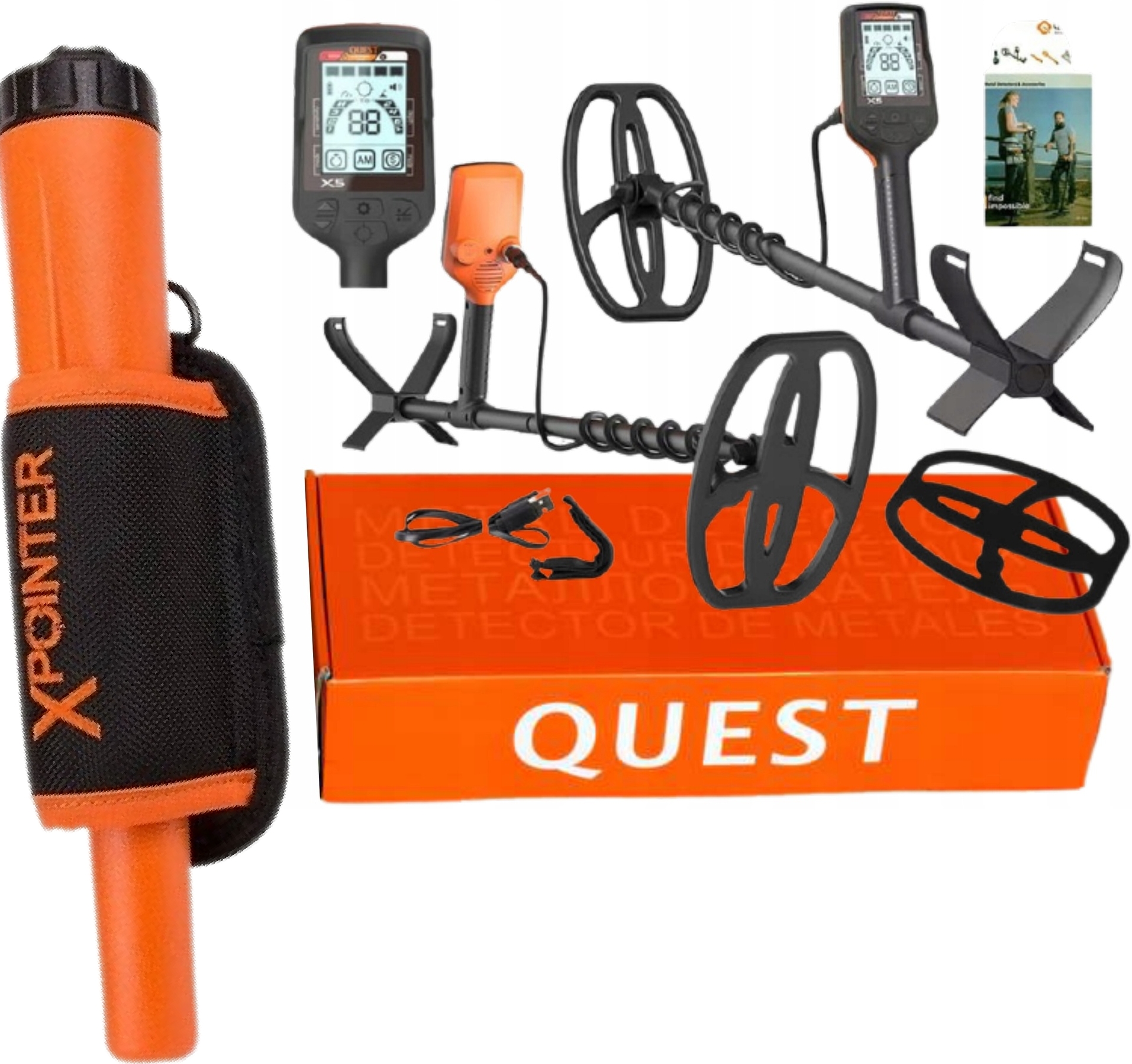 QUEST X5 - wykrywacz metali